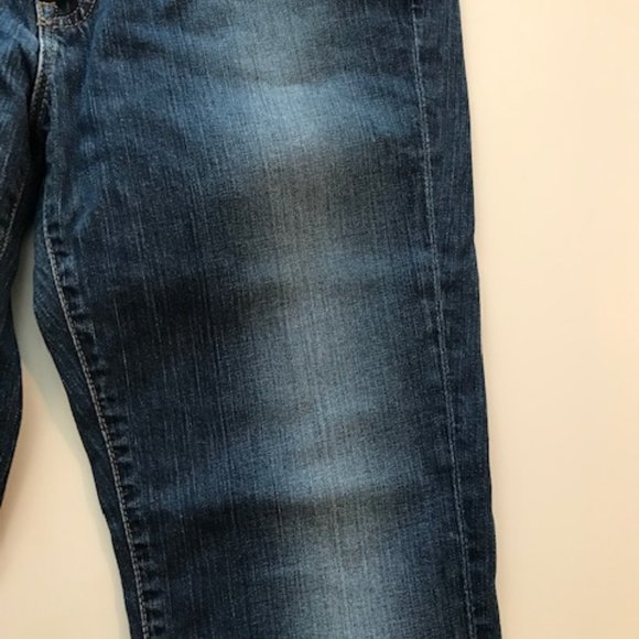 Gap Distressed Boot Cut Stretch Jeans - size 10 - Picture 6 of 8